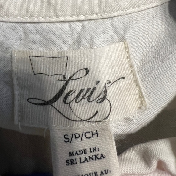Levi’s white shirt dress - Picture 3 of 3